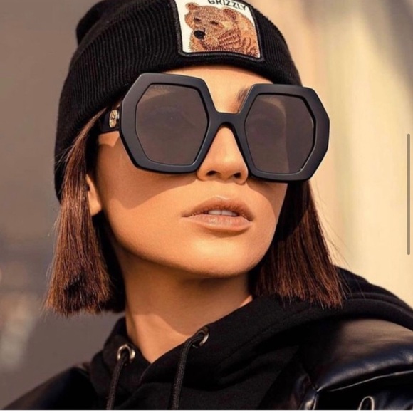 NEW π€ Gucci Oversized Sunglasses - GG0772S - Picture 4 of 6